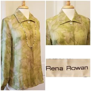Rena Rowan silk blouse